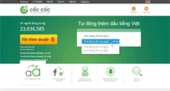 Desktop Screenshot of coccoc.com